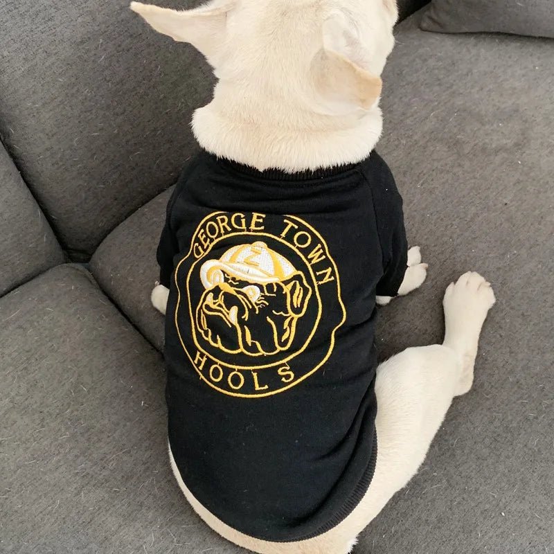 Cute Korean pet clothes for cats and dogs, designed for comfortable spring and autumn wear.cute pet clothes, spring autumn