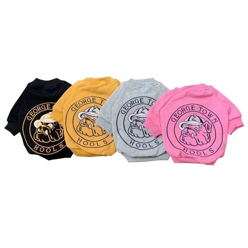 Adorable Korean pet clothes for cool weather, ideal for autumn and spring seasons.adorable pet clothes, autumn