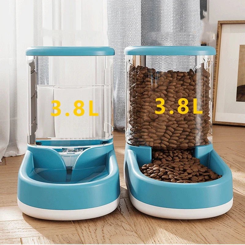 3.8 L large capacity water and food bowl for cats and dogs. - My/ Goods_for_Pets3.8 L large capacity water and food bowl for cats and dogs.1Water BlueMy/ Goods_for_PetsMy/ Goods_for_Pets