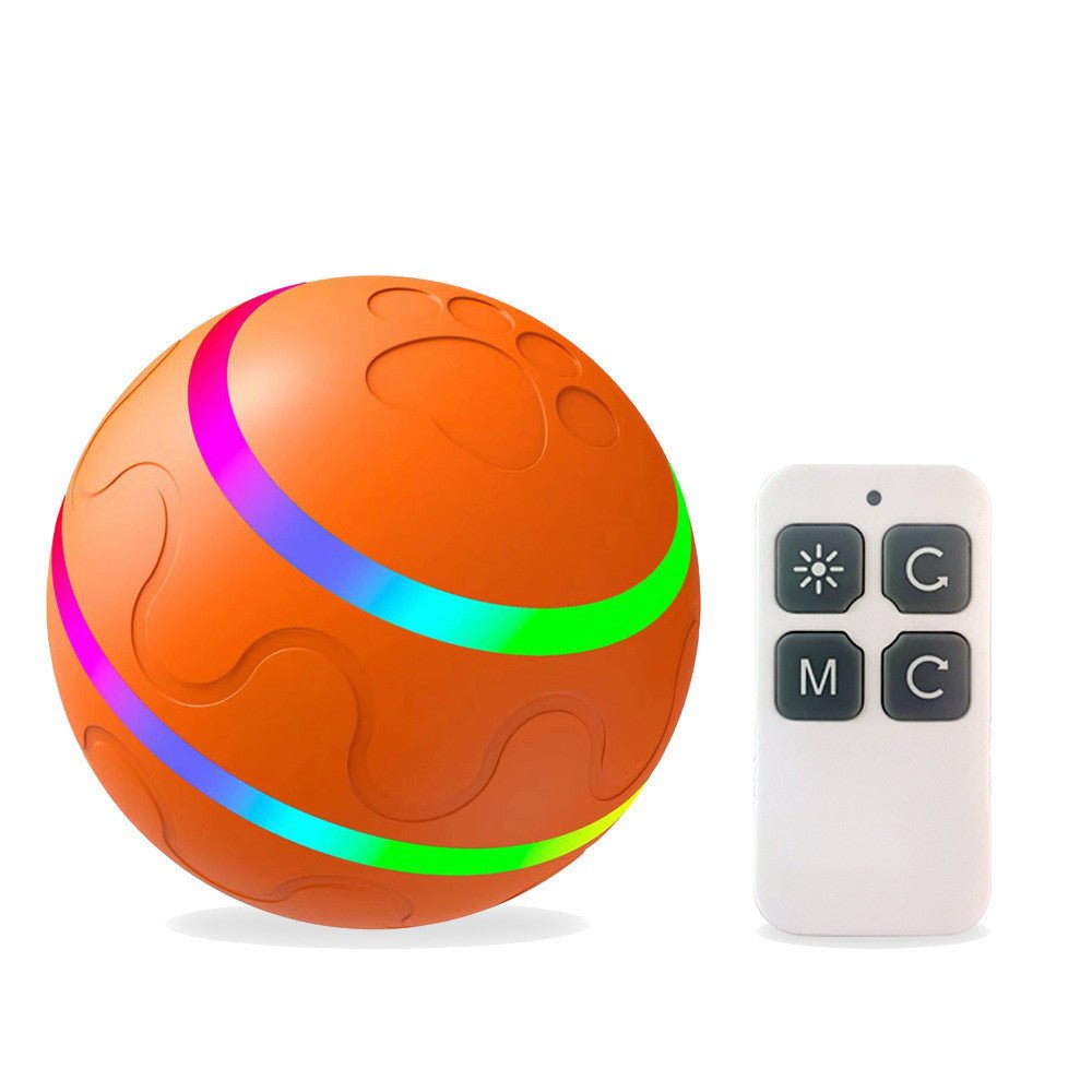 Pet New Cat Wicked Ball Toy Intelligent Ball USB Cat Toys Self Rotating Ball Automatic Rotation Ball - My/ Goods_for_Pets