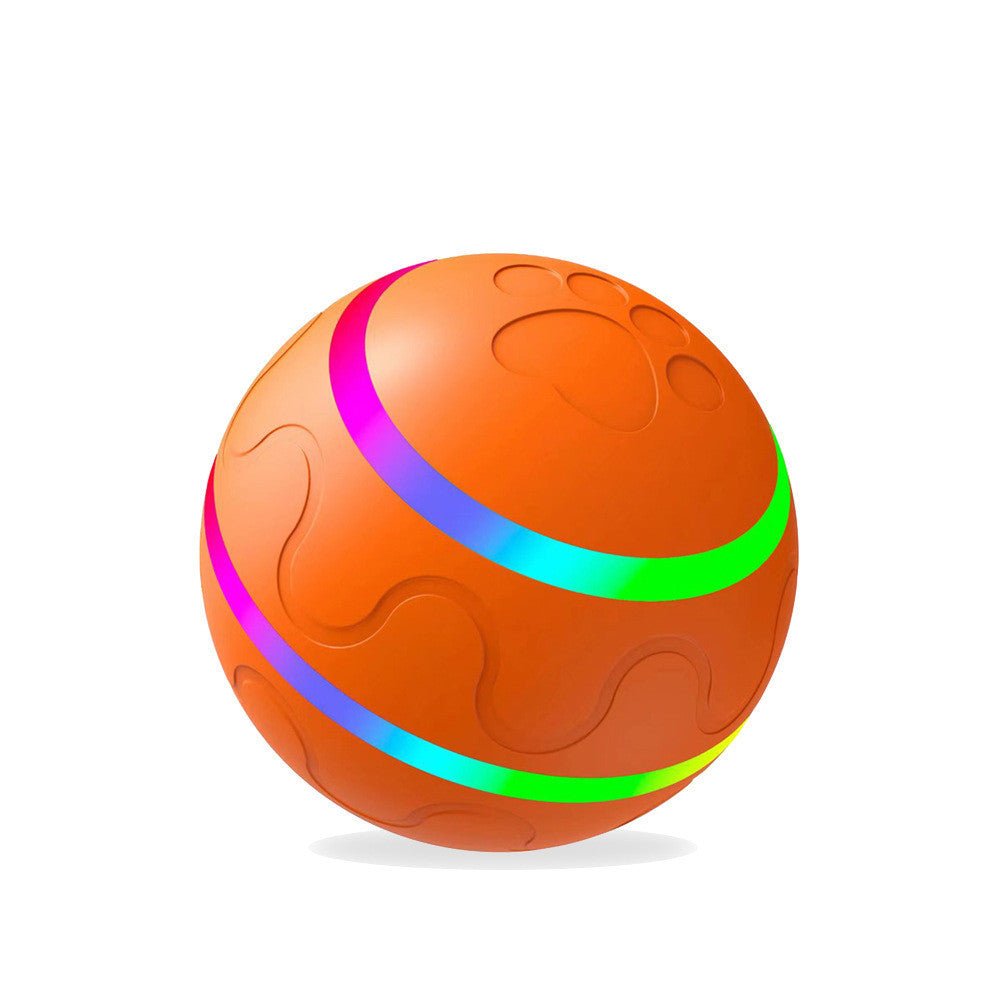 Pet New Cat Wicked Ball Toy Intelligent Ball USB Cat Toys Self Rotating Ball Automatic Rotation Ball - My/ Goods_for_Pets