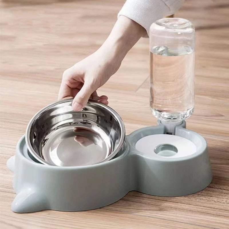 Bowl for cats 2 in 1 Water dispenser Automatic water storage