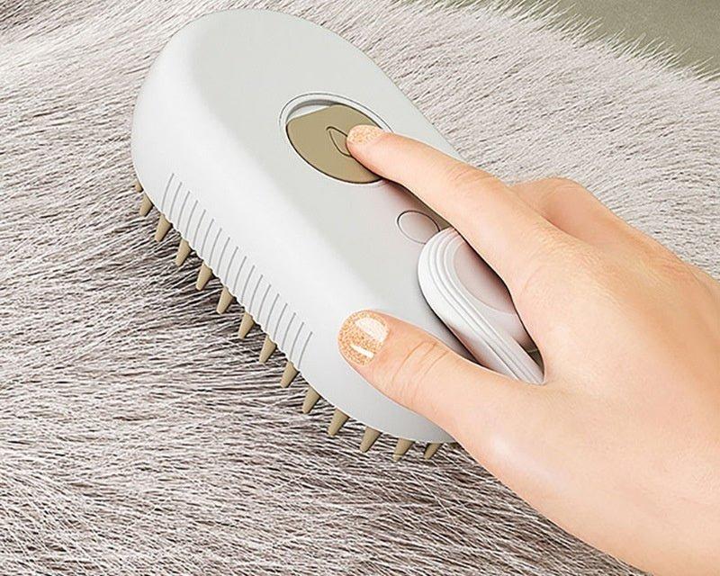 Cat Steam Brush Steamy Dog Brush 3 In 1 Electric Spray Cat Hair Brushes For Massage Pet Grooming Comb Hair Removal Combs Pet Products - My/ Goods_for_Pets