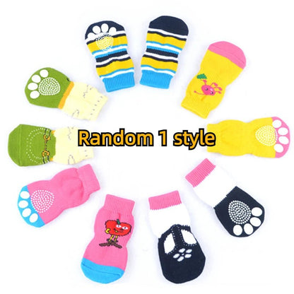Christmas cute plaid warm socks knitted