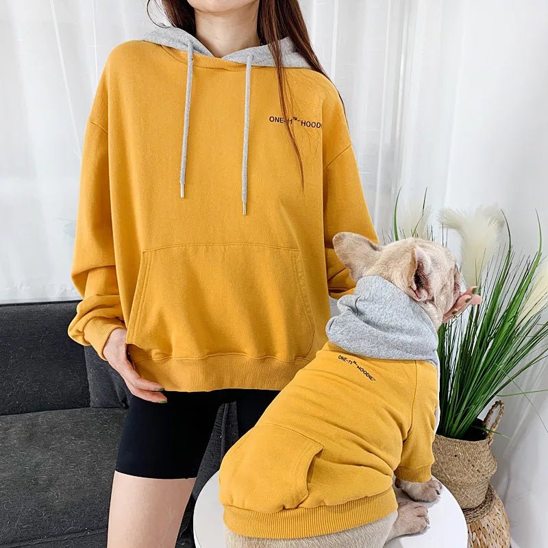 Pet clothing Cotton Sweater Dear friend, XS-4XL is dog clothes; adult size is adult clothes. Adult clothes, one size only, fits most people Clothing for adults is purchased separately Size for adults: Clothes length: 70 cm, bust: 154 cm