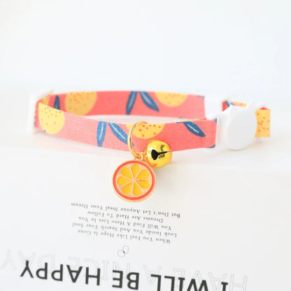 Cute cartoon fashion collar for cat and puppy.