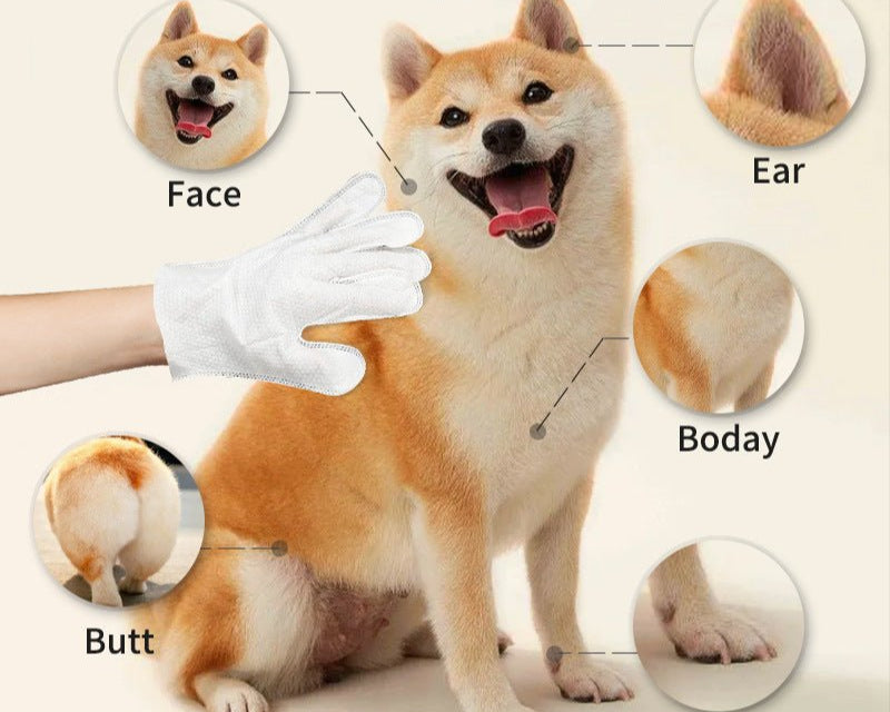 Disposable gloves for pets. - My/ Goods_for_Pets