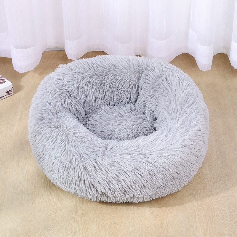 Dog Bed Super Soft Washable Long Plush Pet Kennel Deep Sleep Dog House Velvet Mats Sofa For Dog Basket Pet Cat Bed - My/ Goods_for_Pets