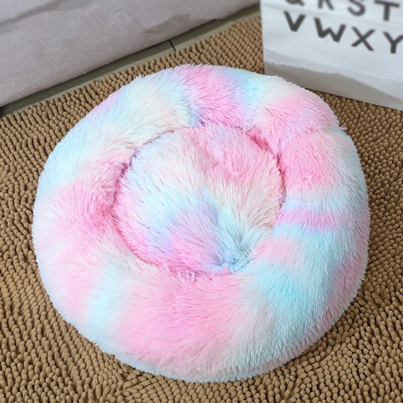 Dog Bed Super Soft Washable Long Plush Pet Kennel Deep Sleep Dog House Velvet Mats Sofa For Dog Basket Pet Cat Bed - My/ Goods_for_Pets