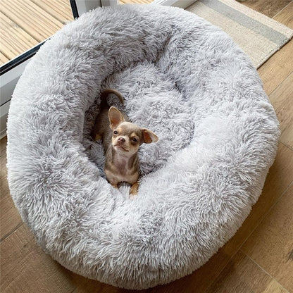 Dog Bed Super Soft Washable Long Plush Pet Kennel Deep Sleep Dog House Velvet Mats Sofa For Dog Basket Pet Cat Bed - My/ Goods_for_Pets