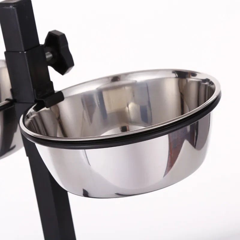 Dog Bowl Adjustable Standing Pet Bowl