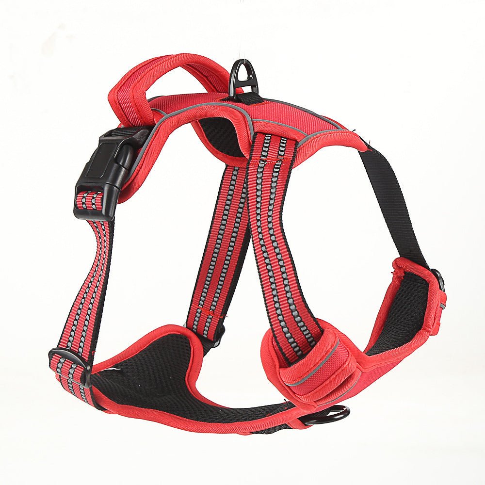 Dog Harness No Pull Breathable Reflective Pet Harness Vest - My/ Goods_for_Pets