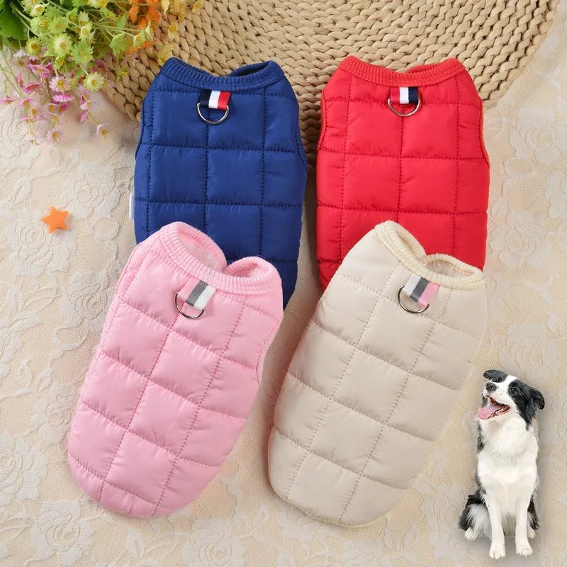 Winter warm pet clothes