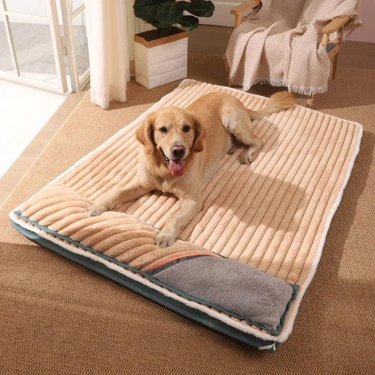 Comfortable dog mat is designed to provide a cozy and supportive sleeping surface for both small and large dogs. Made with quality materials, it promotes better rest and reduces the risk of joint pain. Give your furry friend the perfect place to rest and rejuvenate.