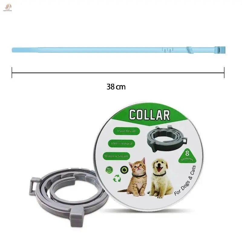 New 8 Month Dog Anti Flea And Tick Collar Dog and Cat Antiparasitic