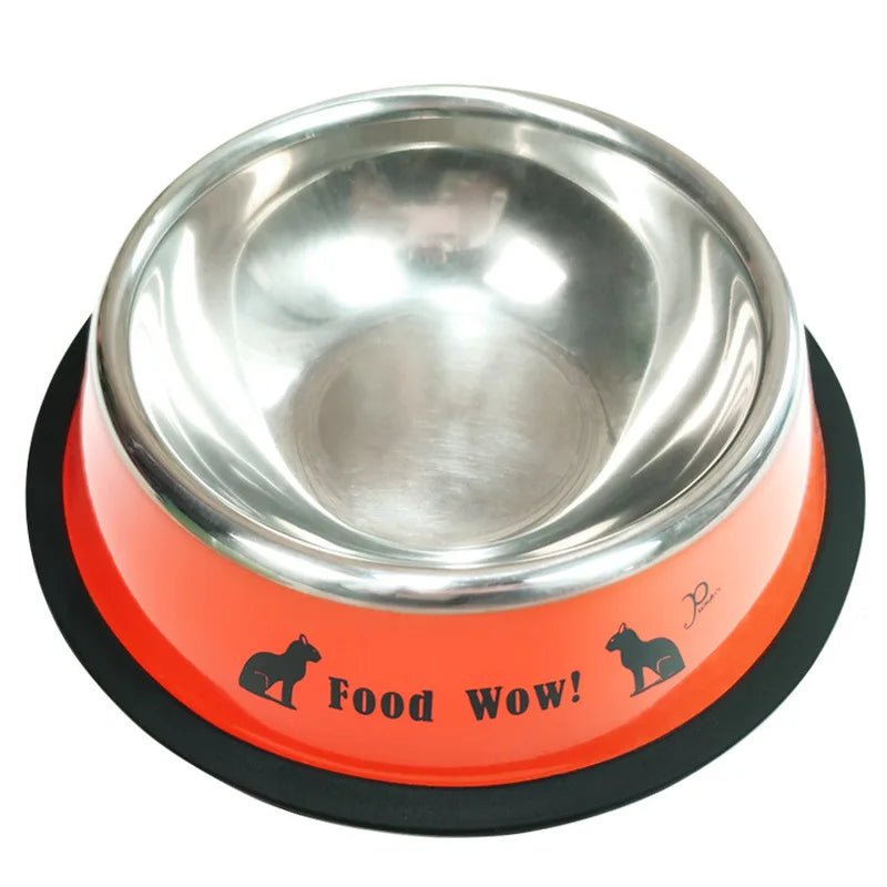 New Bowl for dogs and cats made of stainless steel - My/ Goods_for_PetsXS 15CM Introducing our new Stainless Steel Bowl, specially crafted for both dogs and cats. Ensure durability and hygiene for your pets with this premium feeding solution.3Cartoon RedMy/ Goods_for_PetsMy/ Goods_for_Pets