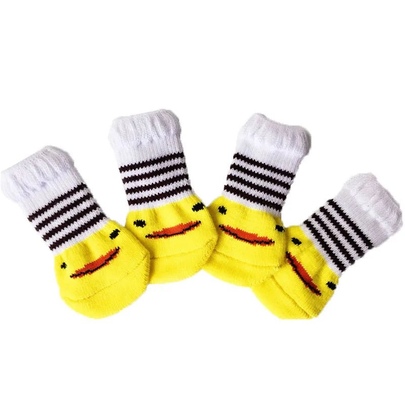 Warm Puppy Dog Shoes Soft Pet Knits Socks