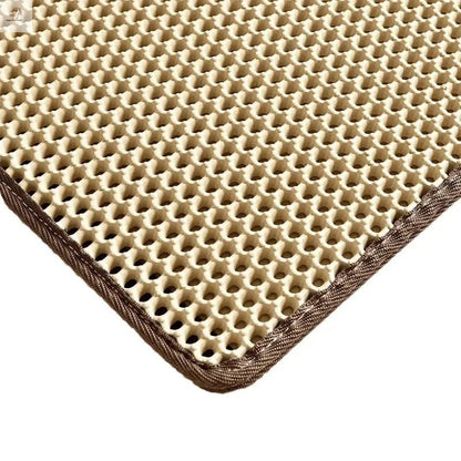 Waterproof EVA double-layer cat litter mat