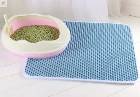 Waterproof EVA double-layer cat litter mat