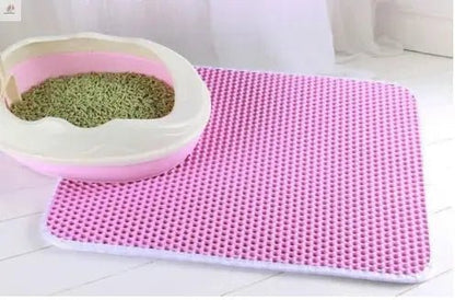 Waterproof EVA double-layer cat litter mat